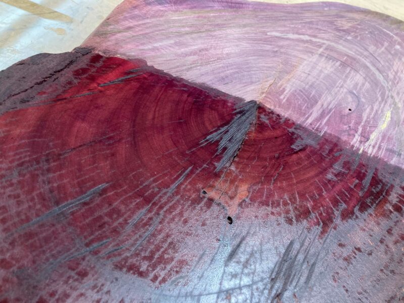 Purple Heart in the slab №3
